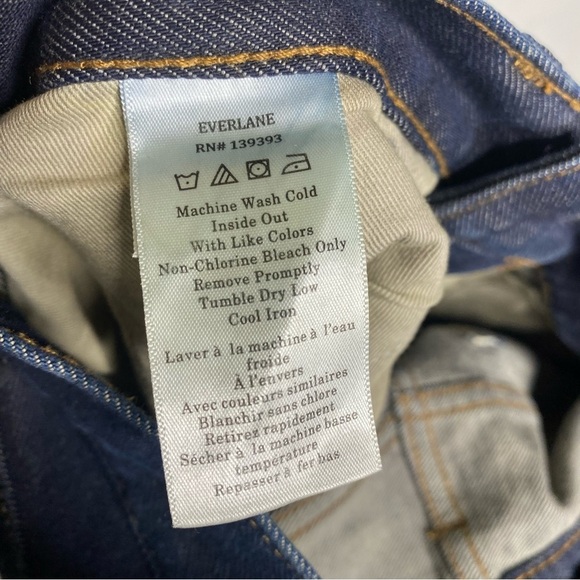 Everlane The Slim 4-Way Stretch Organic jeans size 36X34 New with tag - Picture 8 of 9